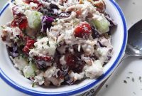 Cranberry Turkey Salad Recipe for Holiday Leftovers