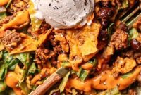 Doritos Taco Salad Recipe: Crunchy Layered Taco Salad with Doritos