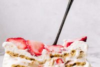 Strawberry Icebox Cake Recipe — No-Bake Summer Dessert