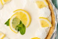 No-Bake Lemonade Cream Pie Recipe: Refreshing Summer Dessert