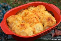 Company-Style Cheesy Cauliflower Casserole Recipe