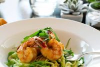 Spicy Shrimp over Zucchini Noodles: Quick Low-Carb Dinner
