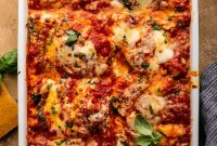 Creamy Spinach Lasagna Recipe with Ricotta and Mozzarella