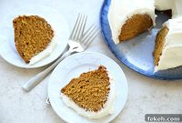Pumpkin Bundt Cake with Cream Cheese Glaze