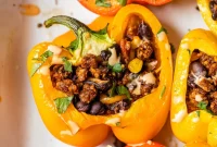 Flavorful Vegan Stuffed Peppers with Herbed Quinoa Filling
