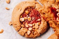 Bakery-Style Peanut Butter and Jelly Cookies