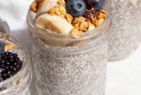 Creamy Banana Chia Pudding with Vanilla and Maple
