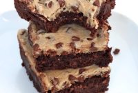 Cookie Dough Frosted Fudge Brownies Recipe