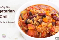 The Holy Mess Hearty Vegetarian Chili with Beans and Grains