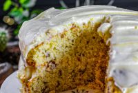 Classic Italian Cream Cake Recipe with Coconut and Pecans