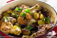 One-Pan Garlic Chicken and Potatoes (Tsyplyonok Tabaka)