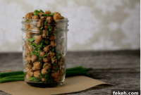 Crispy Cool Ranch Roasted Chickpeas Recipe