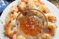 Crispy Air-Fried Coconut Shrimp Recipe with Tangy Dipping Sauce