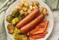 Sheet Pan Chicken Sausage with Roasted Veggies and Potatoes