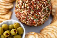 Savory Olive and Cheese Ball Recipe for Entertaining