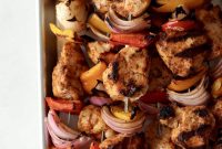 Mediterranean Chicken Kabobs with Lemon, Garlic & Herbs