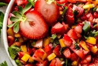 Fresh Strawberry Salsa Recipe: Zesty Fruit Salsa for Chips & Tacos