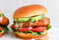 Crispy Air Fryer Chicken Burger Recipe for Juicy Patties