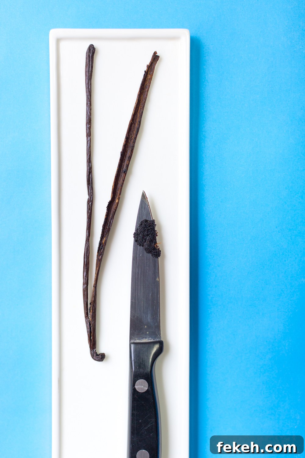 split vanilla bean