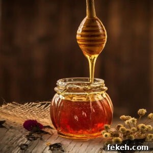 Homemade Hot Honey Recipe: Spicy Sweet Sauce for Pizza & More 6 hot honey in a jar.