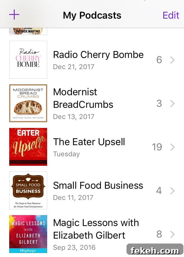 Food podcasts to listen to for inspiration or education or just because