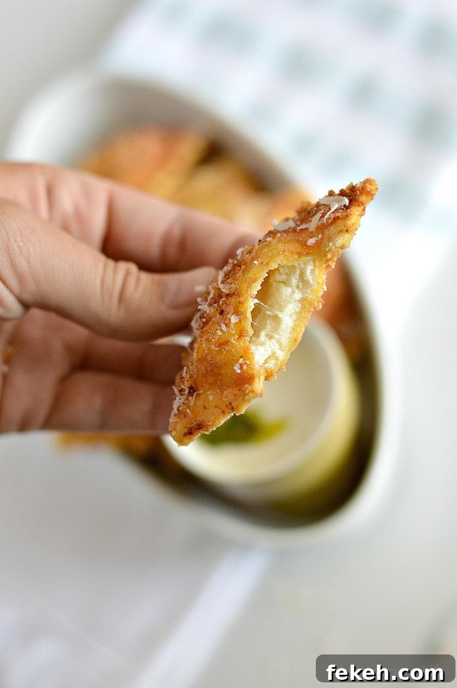 Gluten-Free Homemade Ravioli Recipe You’ll Love 3 gluten-free fried ravioli with pesto Alfredo sauce