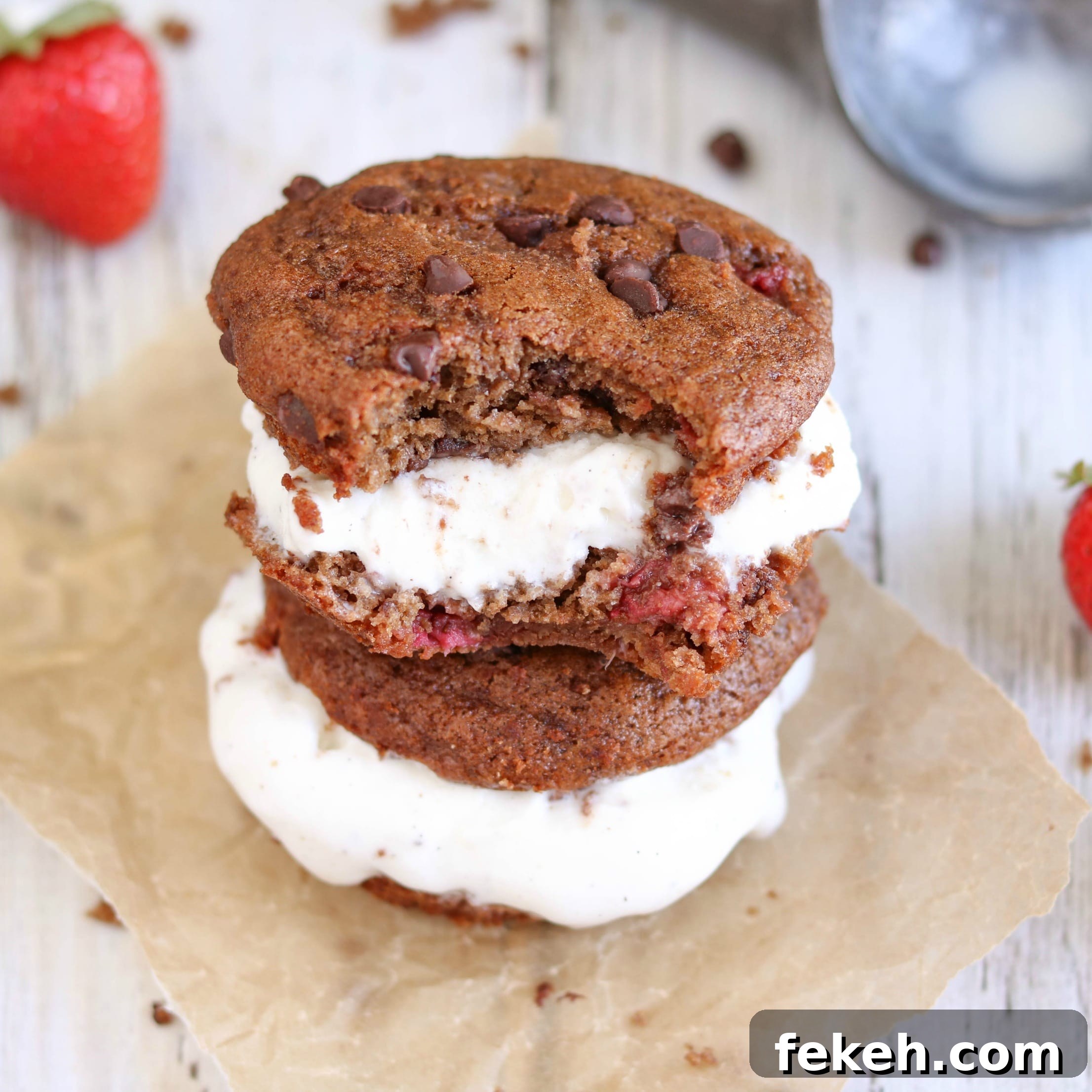 Muffin Ice Cream Sandwiches Muffin Ice Cream Sandwiches square