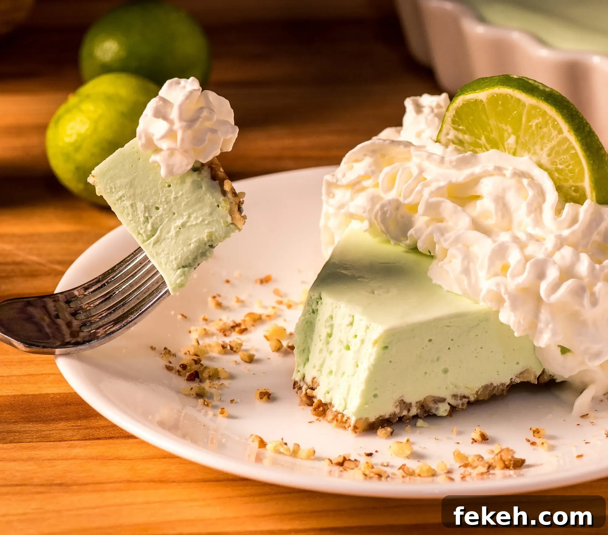 Key Lime Pie one bite