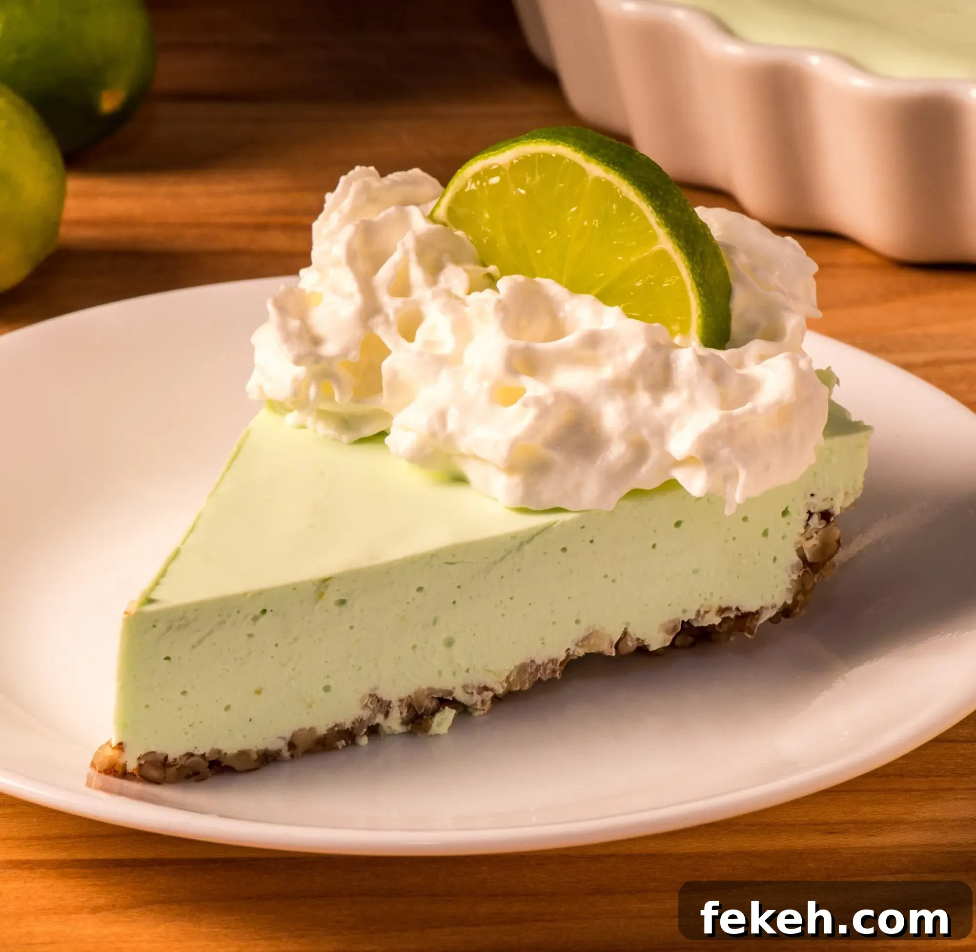 Slice of Key Lime Pie