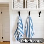 Home Office Wallpaper Reveal: Stylish Design Ideas and Tips 14 cabana towels