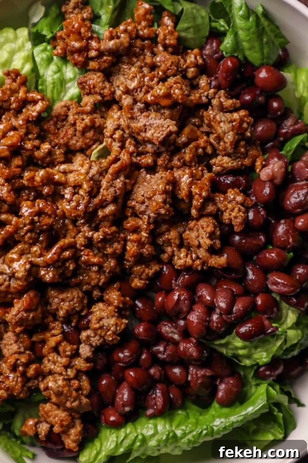 Doritos Taco Salad Recipe: Crunchy Layered Taco Salad with Doritos 4 salad with ground beef and black beans