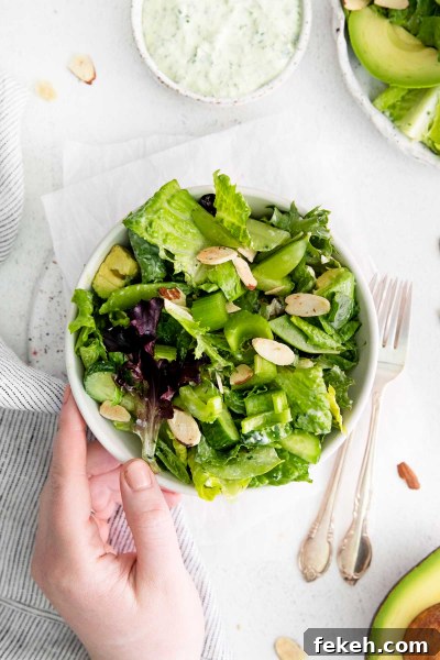 Green Goddess Salad Recipe with Creamy Herb Dressing 2 img 127359 1