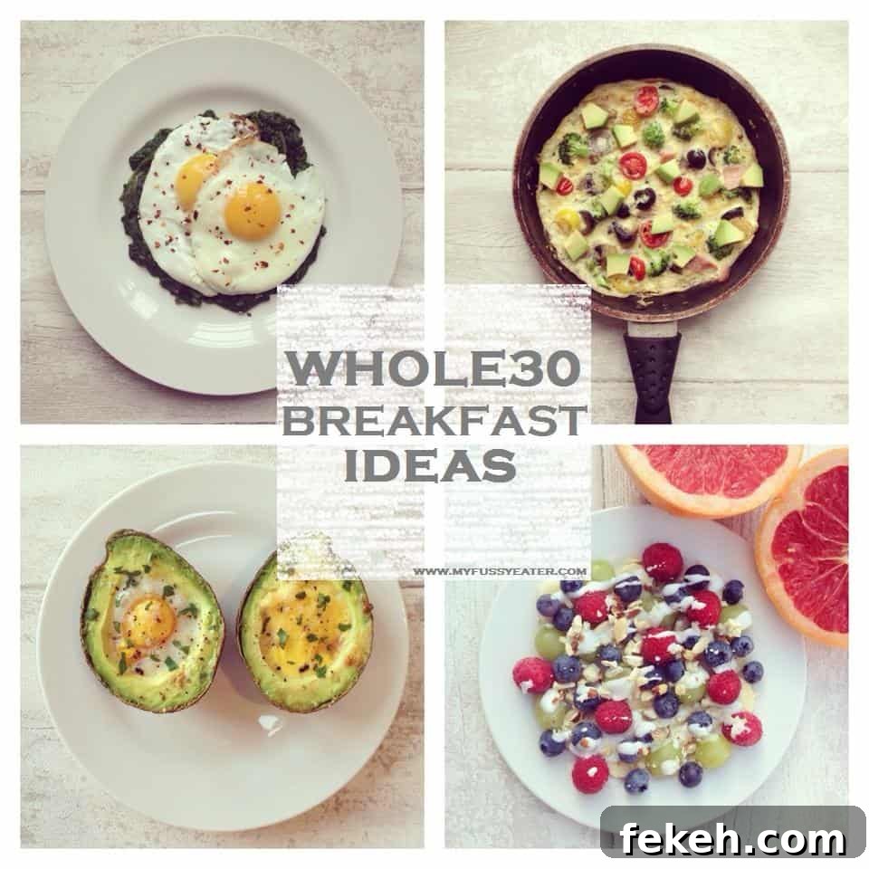 Whole30 Week 1 Meal Plan and Daily Guide 3 Whole30 Breakfast Ideas