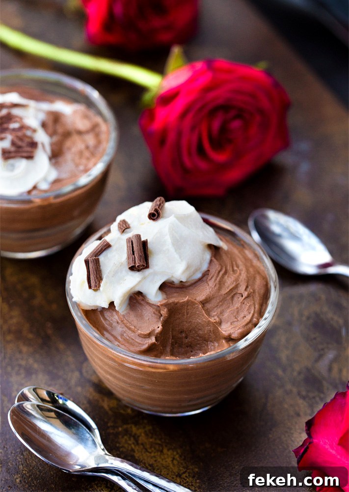 Easy Vegan Dark Chocolate Mousse Recipe Easy Vegan Dark Chocolate Mousse Recipe