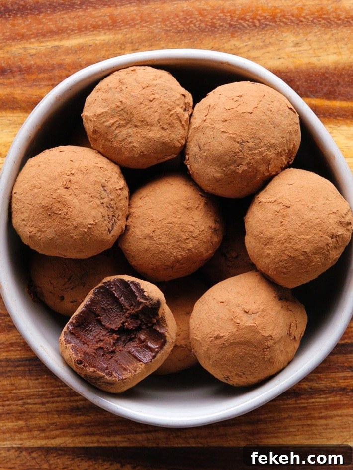 Easy Chocolate Truffles Recipe Chocolate Truffles