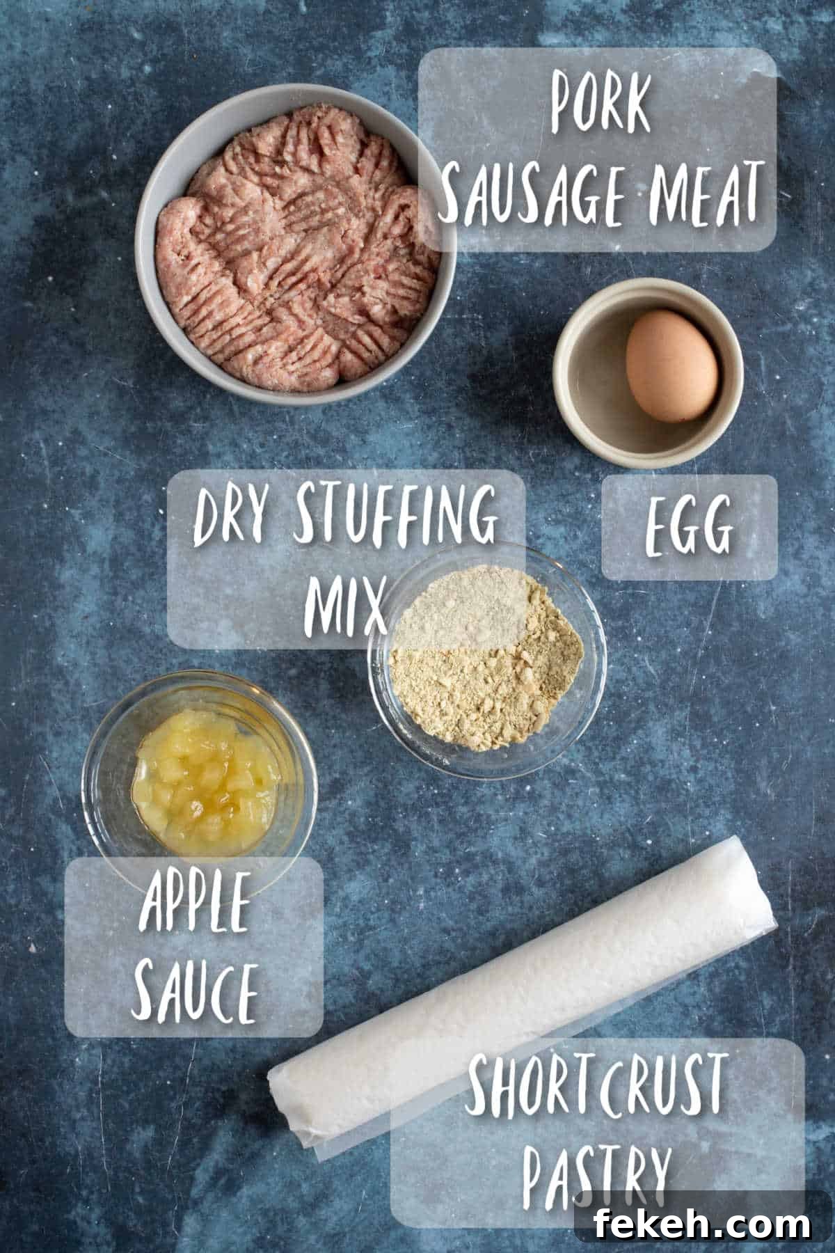 Quick Shortcrust Sausage Rolls Recipe for Crispy Flaky Pastry 3 Ingredients for sausage rolls.
