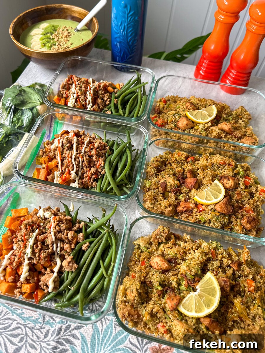 3 Meal Prep Bowl Recipes to Keep You Full All Week 2 nourish meal prep