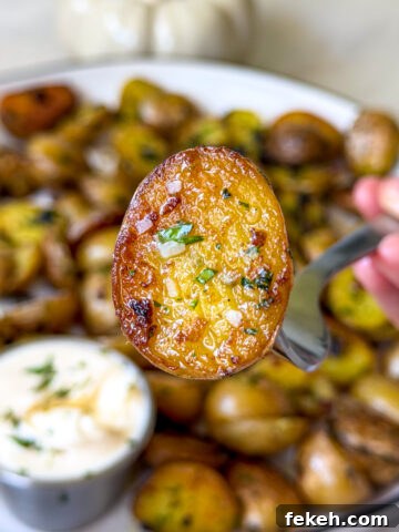 garlic butter potatoes