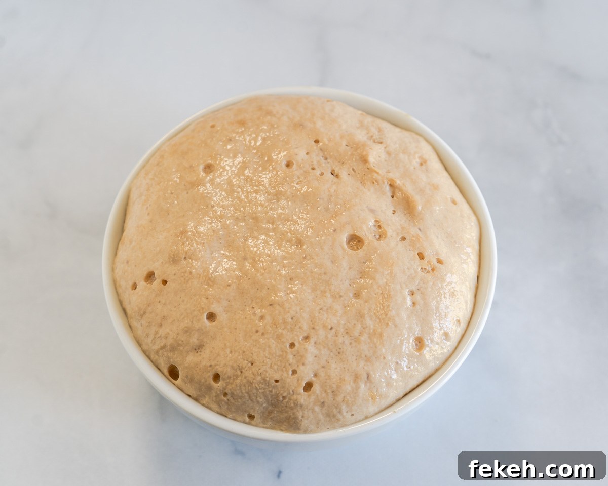 Authentic Cuban Bread (Pan Cubano) Recipe for Crispy Loaf 5 A small dish holding activated bubbly yeast