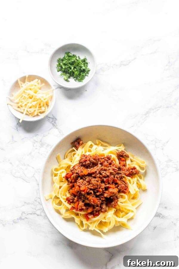 Classic Tagliatelle Bolognese Recipe with Rich Meat Ragu 4 The best homemade tagliatelle Bolognese you ever tried! Bolognese alla ragu is a thick meat sauce without tomatoes.