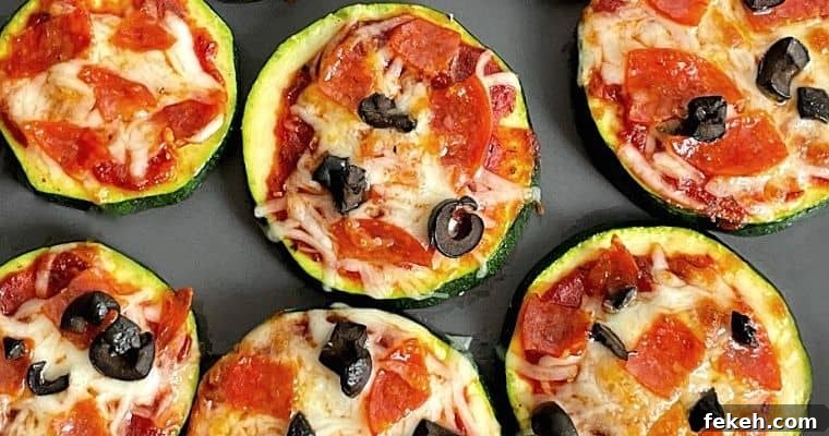 Air Fryer Zucchini Pizza Bites Recipe for Crispy, Low-Carb Snacks 7 zucchini pizza bites.
