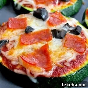 Air Fryer Zucchini Pizza Bites Recipe for Crispy, Low-Carb Snacks 8 zucchini-pepperoni-pizza-bite