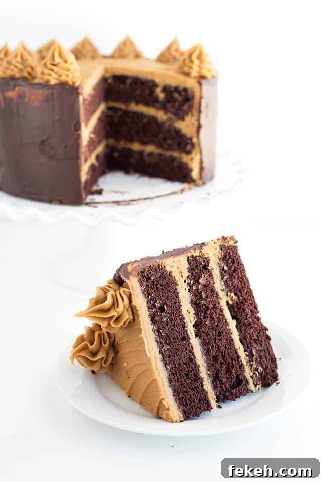 Mocha Layer Cake img 14439 3
