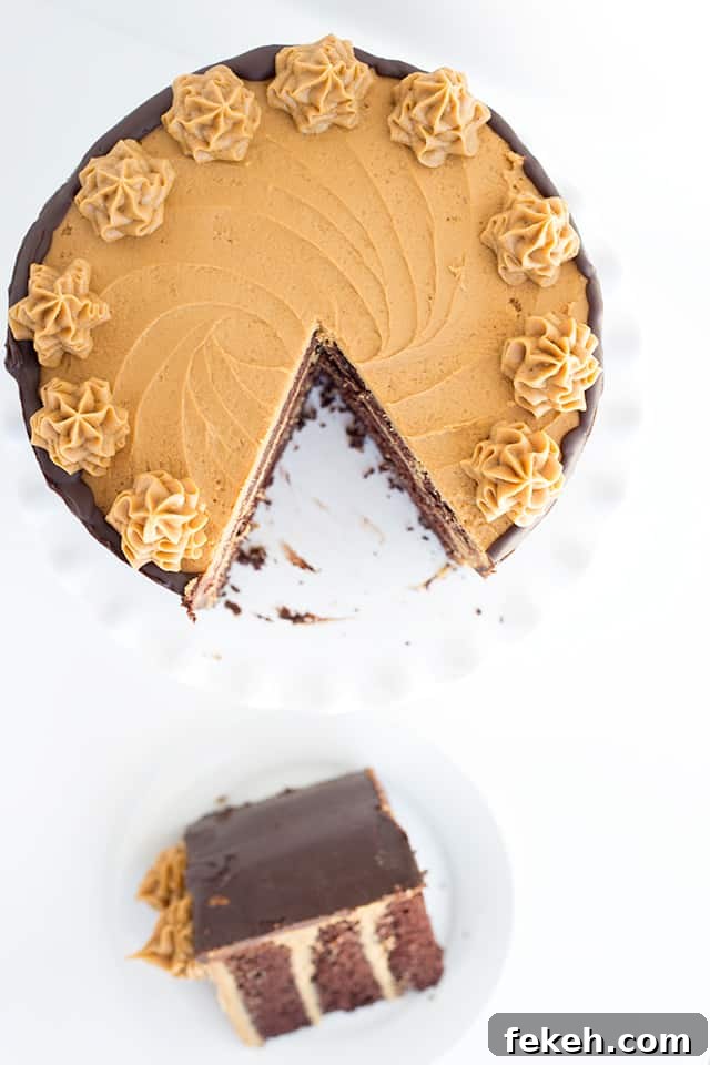 Mocha Layer Cake img 14439 5