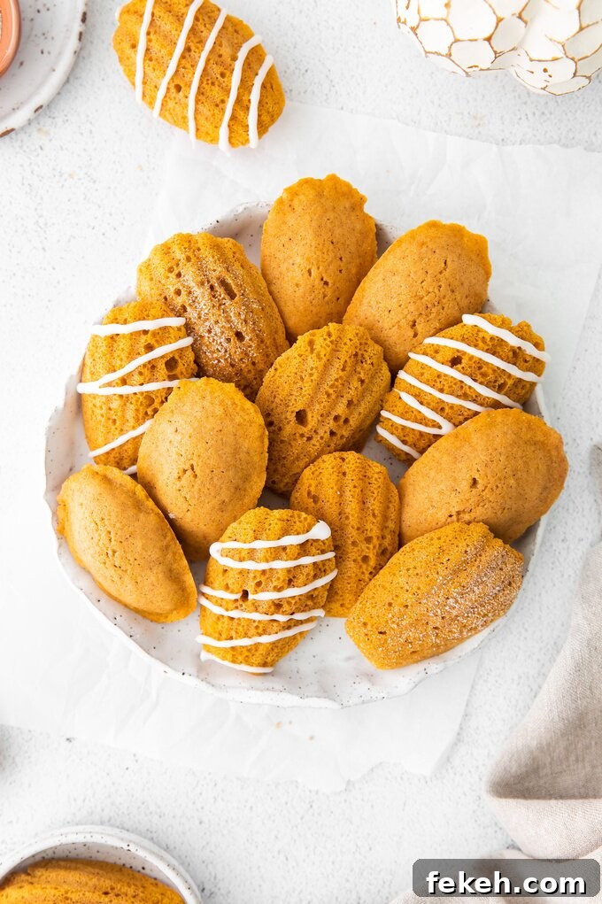 Pumpkin Madeleines