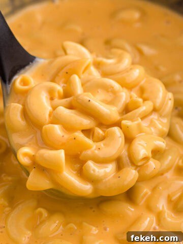 Crockpot Velveeta Mac and Cheese