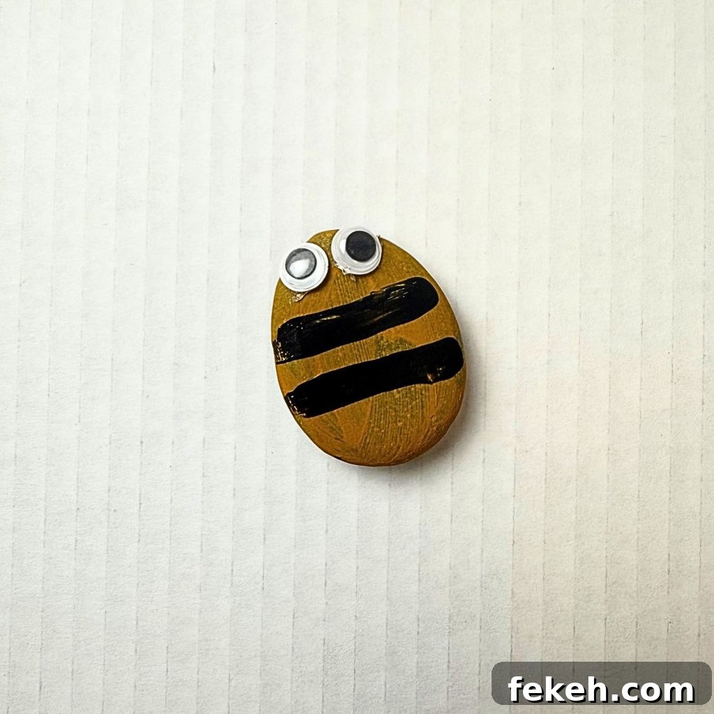Create a Rocky Bug Garden: DIY Guide for Backyard Insects 8 Finished painted rock bugs