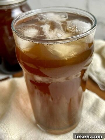plum juice in glass cup.