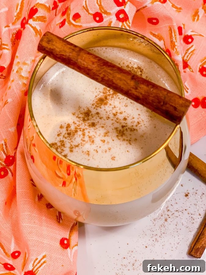 Homemade Southern Eggnog with Black Family Tradition 5 How to serve eggnog