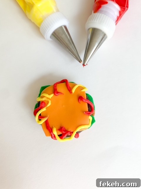 Nilla Wafer Hamburger Cookie Recipe: Mini Sandwich Cookies Tutorial 11 img 16532 10